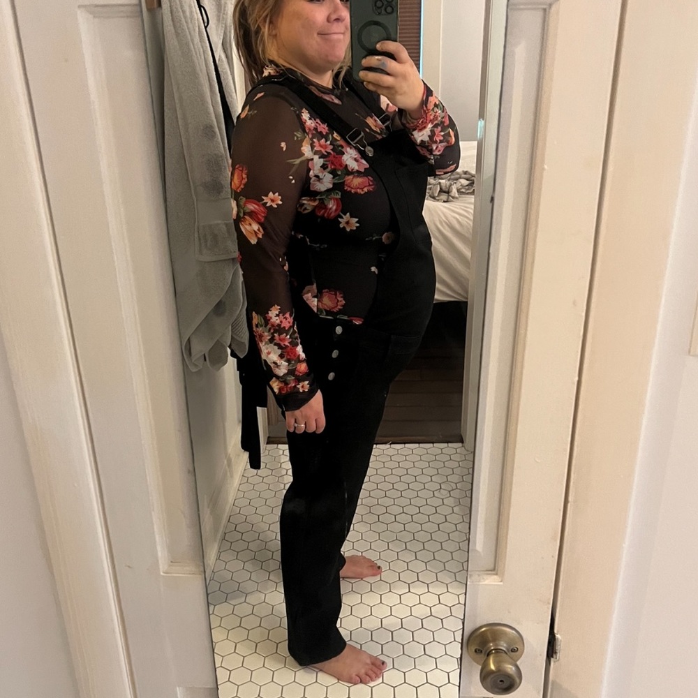 Gap maternity overalls